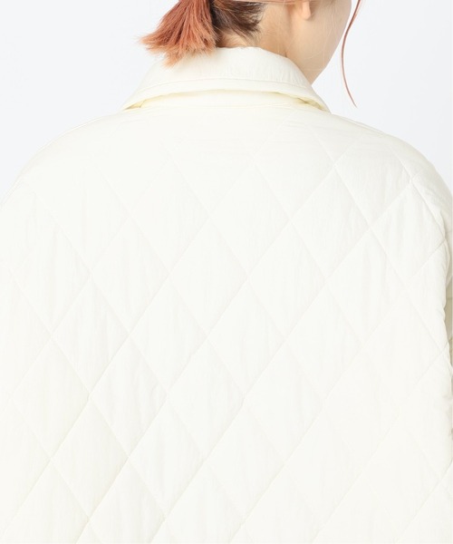 JOINT WORKS（ジョイントワークス）の「J-ボクシーキルティングコート（ブルゾン・レディース・ホワイト/ブラック・FREE）」の20枚目の写真