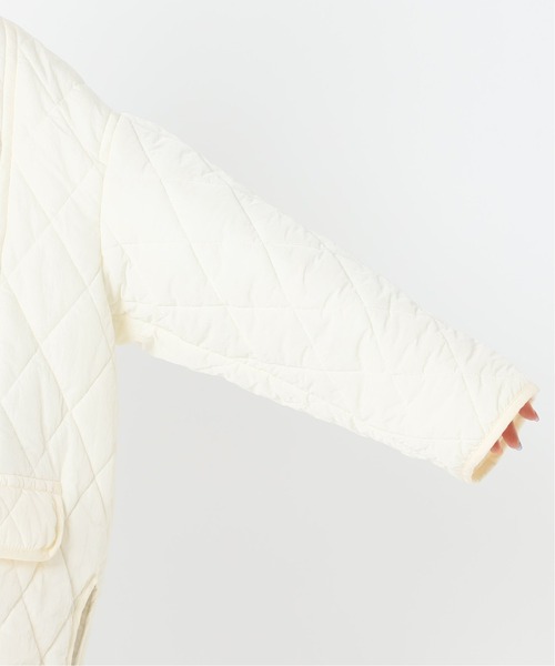 JOINT WORKS（ジョイントワークス）の「J-ボクシーキルティングコート（ブルゾン・レディース・ホワイト/ブラック・FREE）」の18枚目の写真