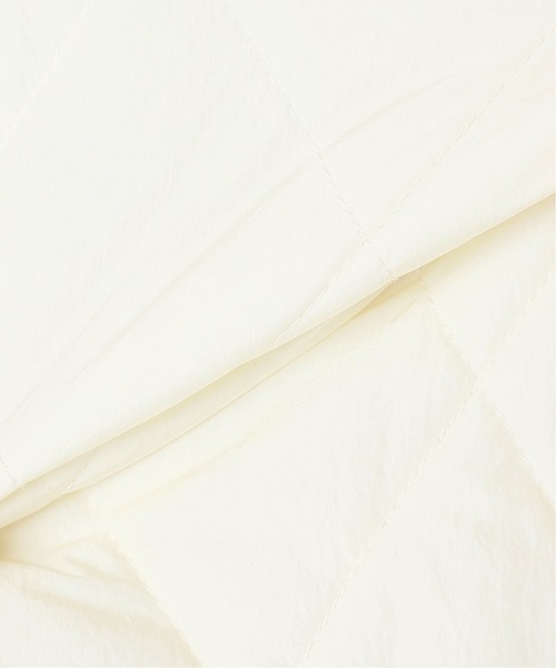 JOINT WORKS（ジョイントワークス）の「J-ボクシーキルティングコート（ブルゾン・レディース・ホワイト/ブラック・FREE）」の13枚目の写真