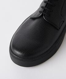 【美品】UNITED ARROWS プレーントゥ ダービー シボ革 24.5㎝ ジェイエムウエストン“シボ革”のメンズローファー＆ダービー