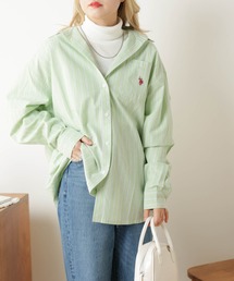U.S. POLO ASSN. | ∴WEGO/【24年秋冬 待望の再入荷！】U.S.POLO ASSN.別注ビッグシルエットシャツ(シャツ/ブラウス)