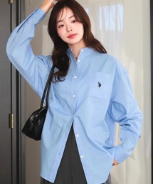 U.S. POLO ASSN.（ユーエスポロアッスン）の「∴WEGO 【26年春新色登場★】U.S. POLO ASSN.別注ロングスリーブシャツ（シャツ/ブラウス）」