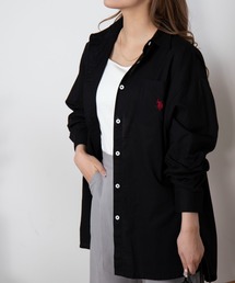 U.S. POLO ASSN. | WEGO/USPOLOビックシルエットシャツ(シャツ/ブラウス)