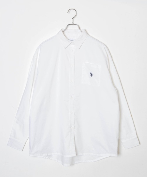 WEGO/U.S.POLOASSN.ビッグシルエットシャツ