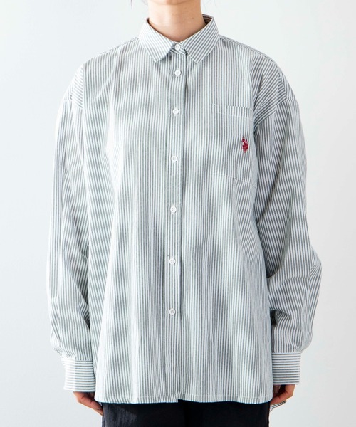 WEGO/U.S.POLOASSN.ビッグシルエットシャツ
