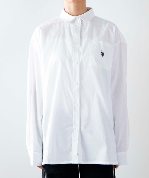 WEGO/U.S.POLOASSN.ビッグシルエットシャツ