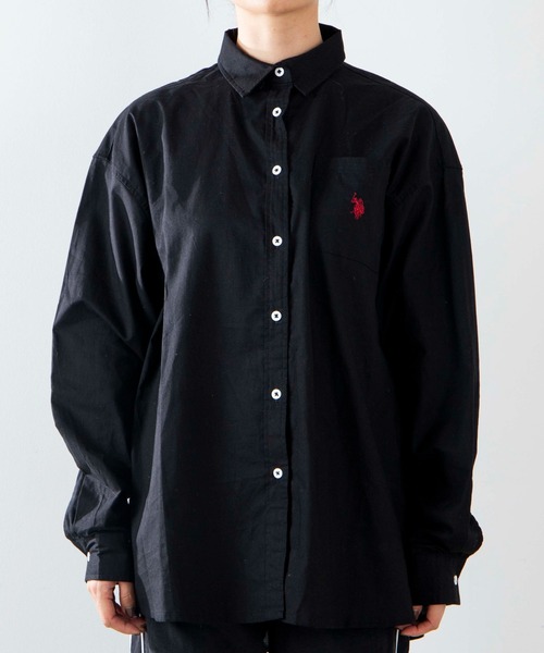 WEGO/U.S.POLOASSN.ビッグシルエットシャツ