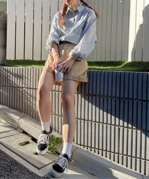 WEGO/U.S.POLOASSN.ビッグシルエットシャツ