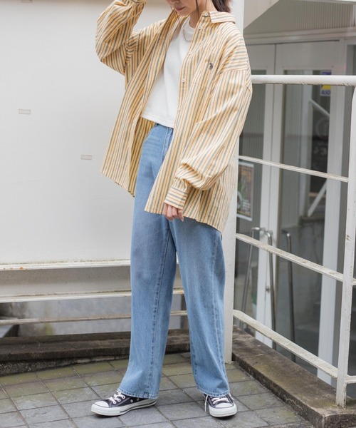 WEGO/U.S.POLOASSN.ビッグシルエットシャツ