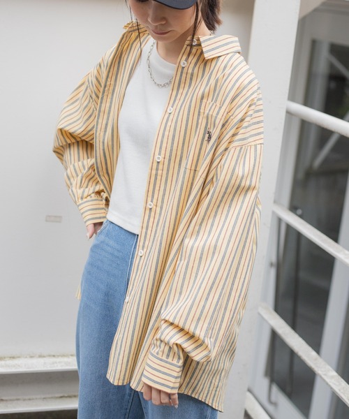 WEGO/U.S.POLOASSN.ビッグシルエットシャツ