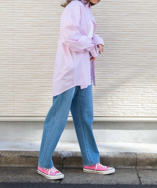 WEGO/U.S.POLOASSN.ビッグシルエットシャツ