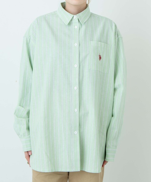 WEGO/U.S.POLOASSN.ビッグシルエットシャツ