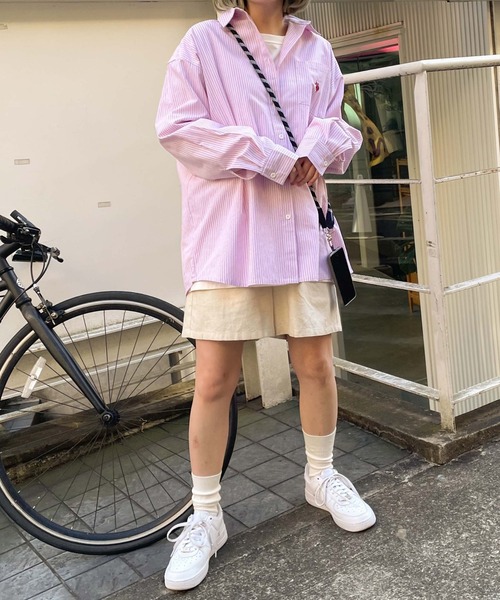WEGO/U.S.POLOASSN.ビッグシルエットシャツ