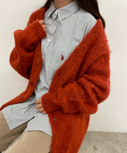 WEGO/U.S.POLOASSN.ビッグシルエットシャツ