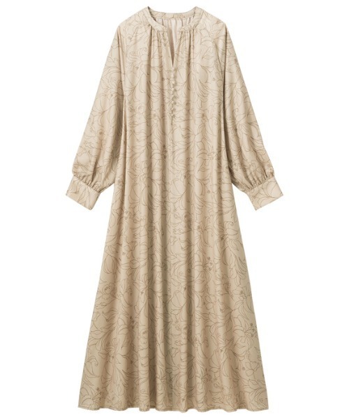 GeeRA(ジーラ)の「ラグラン切替Aラインワンピース(ワンピース・レディース・ブラック/モカ/その他・MEDIUM/XX-LARGE/LARGE/X-LARGE)」の5枚目の写真