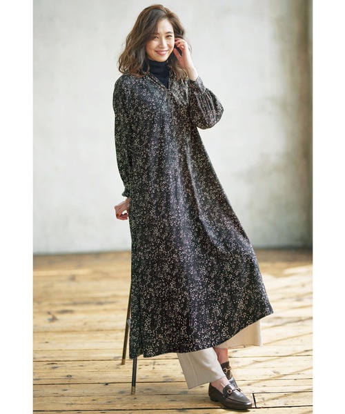 GeeRA(ジーラ)の「ラグラン切替Aラインワンピース(ワンピース・レディース・ブラック/モカ/その他・MEDIUM/XX-LARGE/LARGE/X-LARGE)」の14枚目の写真