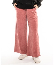 BILLABONG レディース 【COASTAL LOVE LETTERS】 WIDE EASY LONG PANTS ロングパンツ 【2021年秋冬モデル】/ビラボンワイドロングパンツ