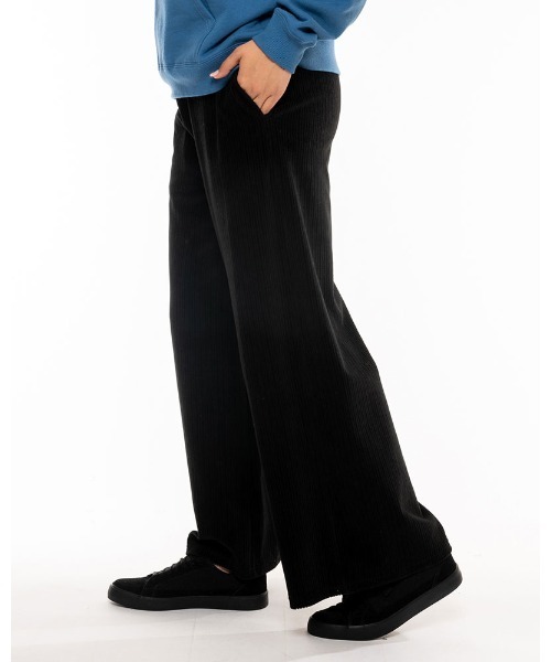 BILLABONG(ビラボン)の「BILLABONG レディース 【COASTAL LOVE LETTERS】 WIDE EASY LONG PANTS ロングパンツ 【2021年秋冬モデル】/ビラボンワイドロングパンツ(その他パンツ・レディース・ブラック/ブラウン/アイボリー・MEDIUM/LARGE)」の4枚目の写真