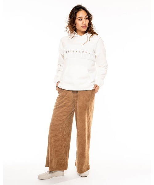 BILLABONG(ビラボン)の「BILLABONG レディース 【COASTAL LOVE LETTERS】 WIDE EASY LONG PANTS ロングパンツ 【2021年秋冬モデル】/ビラボンワイドロングパンツ(その他パンツ・レディース・ブラック/ブラウン/アイボリー・MEDIUM/LARGE)」の14枚目の写真