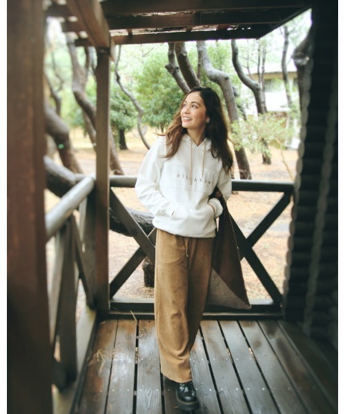 BILLABONG(ビラボン)の「BILLABONG レディース 【COASTAL LOVE LETTERS】 WIDE EASY LONG PANTS ロングパンツ 【2021年秋冬モデル】/ビラボンワイドロングパンツ(その他パンツ・レディース・ブラック/ブラウン/アイボリー・MEDIUM/LARGE)」の5枚目の写真