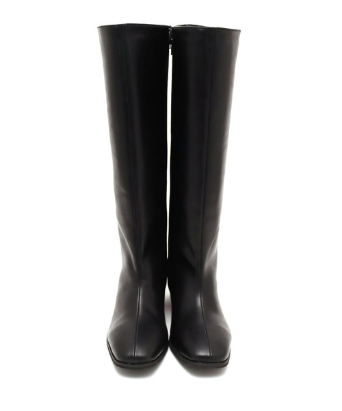 SOROTTO（ソロット）の「スクエアトゥのストレートロングブーツ/ローヒール 疲れない（ブーツ・レディース・ブラック/ダークブラウン/ブラウン/アイボリー・LL/3L/S/M/L）」の20枚目の写真