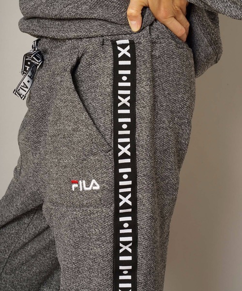 FILA(フィラ)の「【FILA / フィラ】レディース サイドロゴテープ スウェットパンツ(スウェットパンツ・レディース・ベージュ/ブラック/杢グレー・LARGE/X-LARGE/MEDIUM)」の8枚目の写真