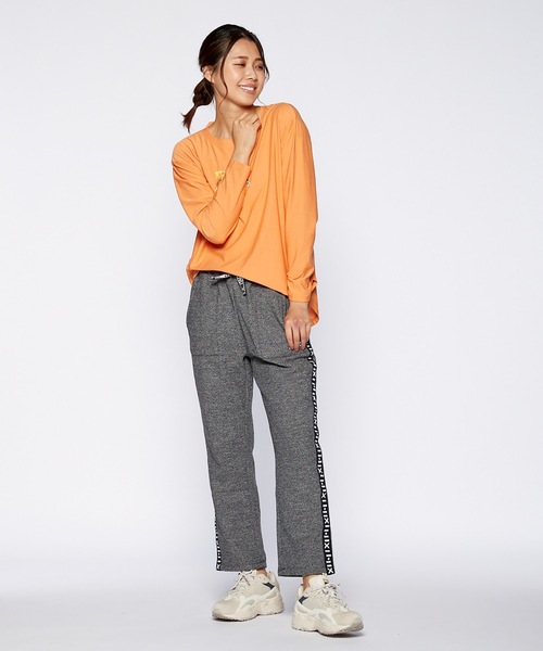 FILA(フィラ)の「【FILA / フィラ】レディース サイドロゴテープ スウェットパンツ(スウェットパンツ・レディース・ベージュ/ブラック/杢グレー・LARGE/X-LARGE/MEDIUM)」の9枚目の写真