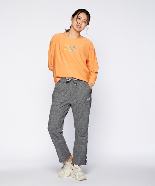 FILA(フィラ)の「【FILA / フィラ】レディース サイドロゴテープ スウェットパンツ(スウェットパンツ・レディース・ベージュ/ブラック/杢グレー・LARGE/X-LARGE/MEDIUM)」の10枚目の写真