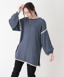 SHOO・LA・RUE | 配色デザインニットプルオーバー(ニット/セーター)