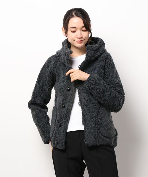 GYMPHLEX(ジムフレックス)の「BOA HOODED JACKET(その他アウター・レディース・チャコールグレー/ブラック/ベージュ系その他・16/12/LARGE/14/MEDIUM/X-LARGE)」の3枚目の写真
