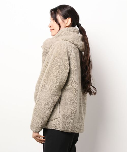 GYMPHLEX(ジムフレックス)の「BOA HOODED JACKET(その他アウター・レディース・チャコールグレー/ブラック/ベージュ系その他・16/12/LARGE/14/MEDIUM/X-LARGE)」の4枚目の写真