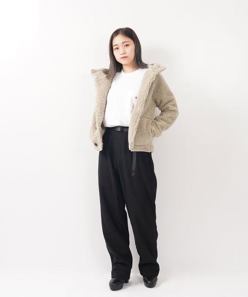 GYMPHLEX(ジムフレックス)の「BOA HOODED JACKET(その他アウター・レディース・チャコールグレー/ブラック/ベージュ系その他・16/12/LARGE/14/MEDIUM/X-LARGE)」の1枚目の写真