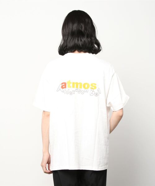 ANDERSSON BELL（アンダースンベル）の「Andersson Bell × atmos S/S Tee (WHITE/ORANGE)（Tシャツ/カットソー・メンズ・ホワイト・L/XL/M）」の3枚目の写真