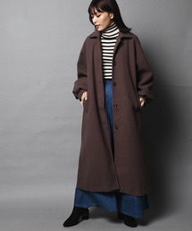 ARCANUM DESIGN | WEB限定 ARL ステンカラーマキシコート(ステンカラーコート)