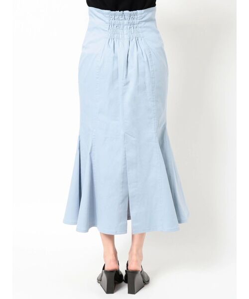 COTORICA（コトリカ）の「ストレッチチノマーメイドスカート（スカート・レディース・ライトブルー/ベージュ/ブラック・MEDIUM/SMALL）」の8枚目の写真