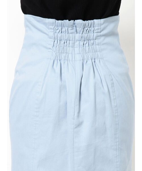 COTORICA（コトリカ）の「ストレッチチノマーメイドスカート（スカート・レディース・ライトブルー/ベージュ/ブラック・MEDIUM/SMALL）」の6枚目の写真