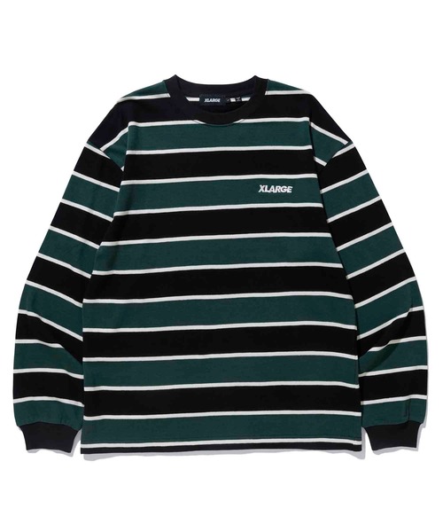 XLARGE（エクストララージ）の「STANDARD LOGO L/S STRIPE TEE