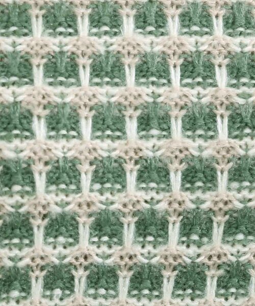 SHOO・LA・RUE（シューラルー）の「◆ジャカード柄ニット（ニット/セーター・レディース・グリーン系その他5/ブラック系3/ベージュ系3・00）」の7枚目の写真