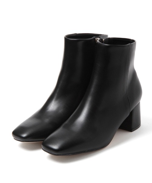 GLOBAL WORK（グローバルワーク）の「ラクッションハッスイスクエアＢＴ/239375（ブーツ・レディース・オフホワイト/ダークブラウン/ブラック・LARGE/MEDIUM）」の2枚目の写真