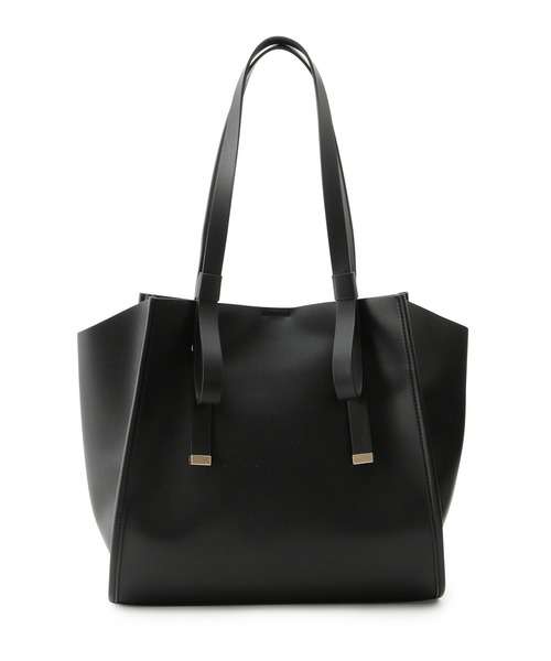 ROPE' PICNIC（ロペピクニック）の「【軽量】フラットリボンハンドルA4トートバッグ（トートバッグ・レディース・ブラック/ベージュ/ピンク系その他2・FREE）」の21枚目の写真