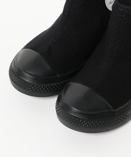 こども ビームス（コドモビームス）の「CONVERSE / オールスター ライト サイドゴア HI 21（15～21cm）（スニーカー・キッズ・ブラック・20/17/18/16/19/21/15 ）」の2枚目の写真