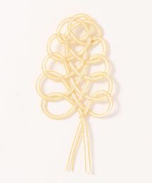 CHACO （FLOWER ACCESSORY）（チャコ）の「CHACO/ 木葉型の水引と金箔のセット（その他ヘアアクセサリー）」