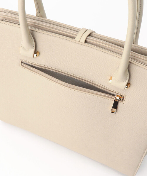 MONO COMME CA(モノコムサ)の「ロゴプレートトートバッグ(トートバッグ・レディース・ライトグレー/ベージュ/ブラック・FREE)」の20枚目の写真