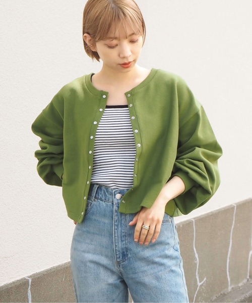 トップス Selectshop__k Double pocket cardigan selectshop k Double pocket cardigan レディース