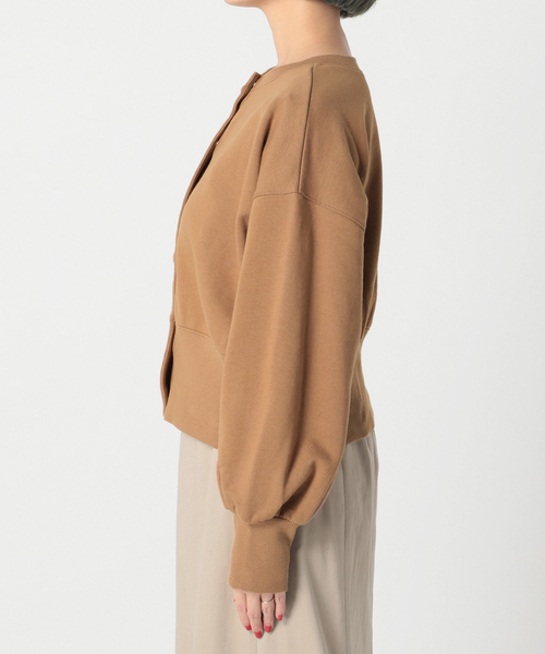 Simplicite（サンプリシテ）の「2way リングドット2◆（Tシャツ/カットソー・レディース・ブラック/ブラウン/アイボリー・FREE）」の5枚目の写真