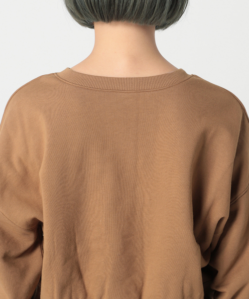 Simplicite（サンプリシテ）の「2way リングドット2◆（Tシャツ/カットソー・レディース・ブラック/ブラウン/アイボリー・FREE）」の7枚目の写真