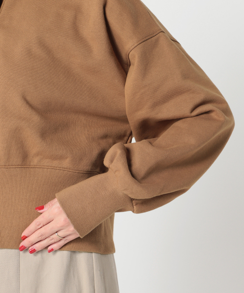 Simplicite（サンプリシテ）の「2way リングドット2◆（Tシャツ/カットソー・レディース・ブラック/ブラウン/アイボリー・FREE）」の10枚目の写真