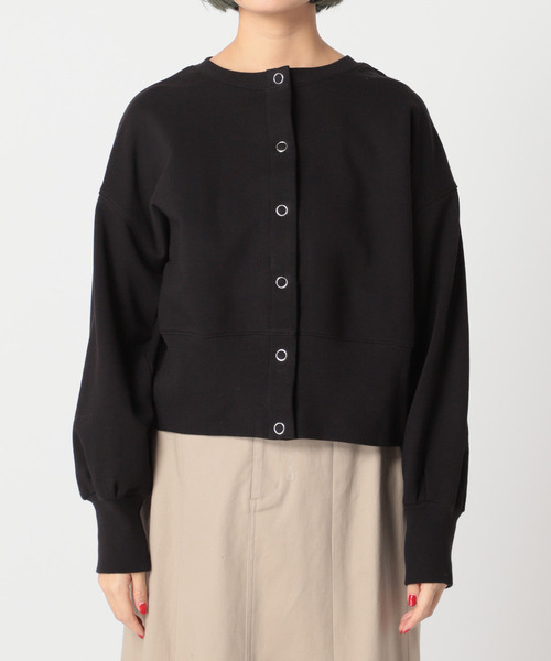 Simplicite（サンプリシテ）の「2way リングドット2◆（Tシャツ/カットソー・レディース・ブラック/ブラウン/アイボリー・FREE）」の15枚目の写真