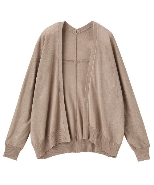 GeeRA(ジーラ)の「ドルマンニットカーディガン(カーディガン/ボレロ・レディース・グリーン/ブラック/モカ・XX-LARGE/LARGE/X-LARGE/MEDIUM)」の9枚目の写真