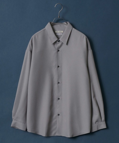 フレームワーク　日本製　バンドカラー　バルーンスリーブシャツ　フリー　美品 セール】MADE IN JAPAN Reflax(R) Oversize Balloon Sleeve